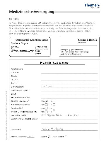 Medizinische Versorgung