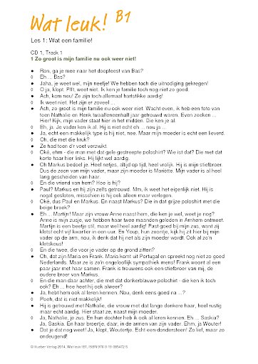 Les 1: Wat een familie!