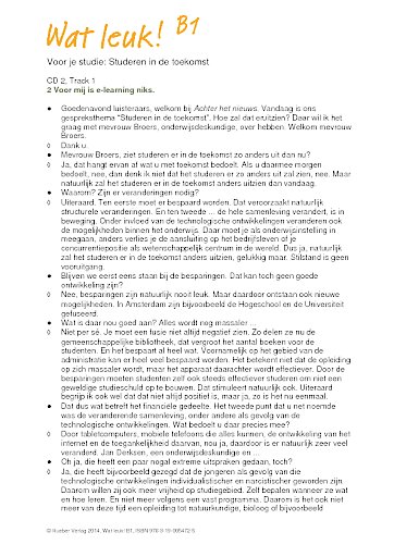 Voor je studie: Studeren in de toekomst